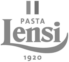 PASTA LENSI 1920 logo