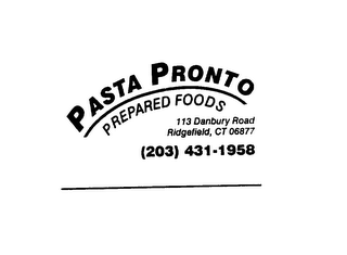 PASTA PRONTO PREPARED FOODS logo