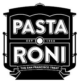 PASTA RONI EST 1958 THE SAN FRANCISCO TREAT logo