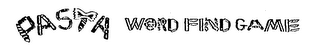 PASTA WORD FIND GAME logo