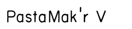 PASTAMAK'R V logo