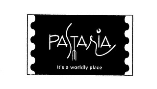 PASTARIA IT'S A WORLDLY PLACE logo