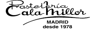 PASTELERIA CALA-MILLOR MADRID DESDE 1978 logo