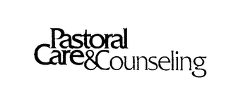 PASTORAL CARE & COUNSELING logo