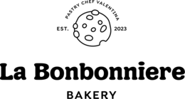 PASTRY CHEF VALENTINA EST. 2023 LA BONBONNIERE BAKERY logo