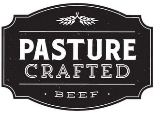 PASTURE CRAFTED · BEEF  · logo