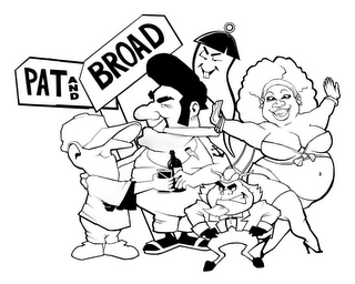 PAT AND BROAD logo