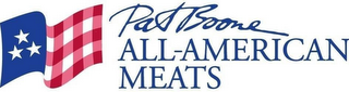 PAT BOONE ALL-AMERICAN MEATS logo