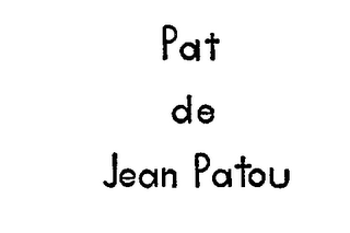 PAT DE JEAN PATEAU logo