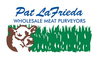 PAT LA FRIEDA WHOLESALE MEAT PURVEYORS logo