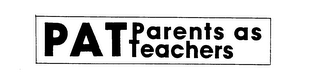 PAT PARENTS AS TEACHERS logo