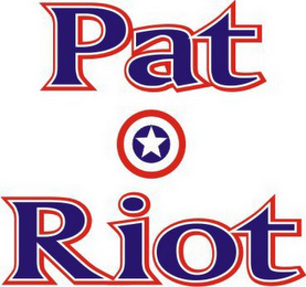 PAT * RIOT logo