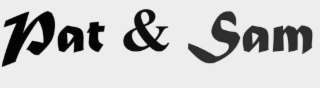 PAT & SAM logo