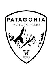 PATAGONIA MOTORCYCLES SINCE 2013 logo