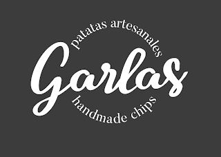 PATATAS ARTESANALES GARLAS HANDMADE CHIPS logo