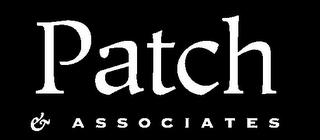 PATCH & ASSOCIATES logo