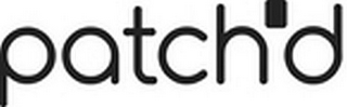 PATCH'D logo