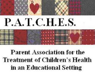 P.A.T.C.H.E.S. PARENT ASSOCIATION FOR THE TREATMENT OF CHILDREN'S HEALTH IN AN EDUCATIONAL SETTING logo
