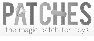PATCHES THE MAGIC PATCH FOR TOYS logo