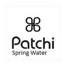 PATCHI SPRING WATER logo