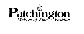 PATCHINGTON MAKERS OF FINE FASHION logo