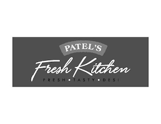 PATEL'S FRESH KITCHEN FRESH · TASTY · DESI logo