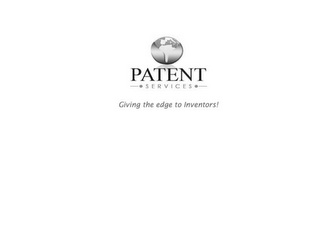 PATENT -·SERVICES-· GIVING THE EDGE TO INVENTORS! logo