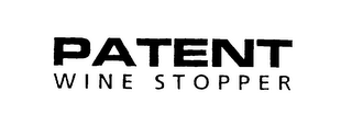 PATENT WINE STOPPER logo