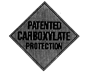 PATENTED CARBOXYLATE PROTECTION logo