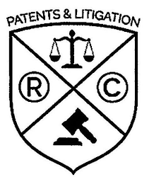 PATENTS & LITIGATION RC logo