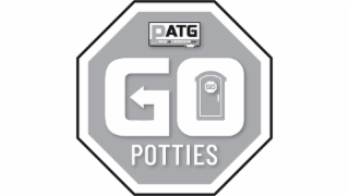 PATG PARKING AND TRANSPORTATION GROUP GO GO POTTIES logo