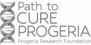 PATH TO CURE PROGERIA PROGERIA RESEARCH FOUNDATION logo