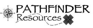 PATHFINDER RESOURCES X logo