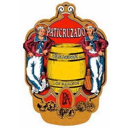PATICRUZADO RON ALVAREZ S.A. LOS MARINOS RA logo