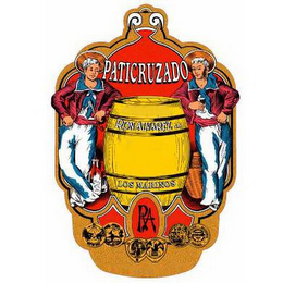 PATICRUZADO RON ALVAREZ S.A. LOS MARINOS RA logo