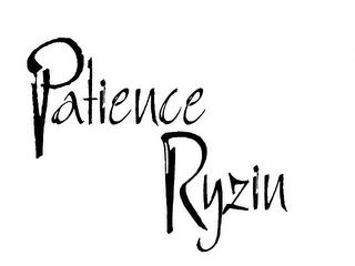 PATIENCE RYZIN logo