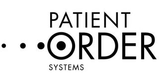 PATIENT ORDER SYSTEMS logo