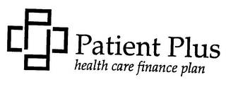PATIENT PLUS HEALTH CARE FINANCE PLAN logo