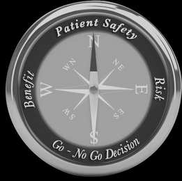 PATIENT SAFETY RISK GO-NO GO DECISION BENEFIT logo