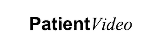 PATIENT VIDEO logo