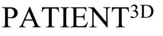 PATIENT3D logo