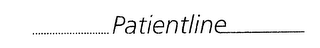 PATIENTLINE logo