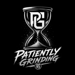 PATIENTLY GRINDING PG logo