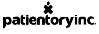 PATIENTORYINC. X logo