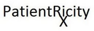 PATIENTRICITY X logo