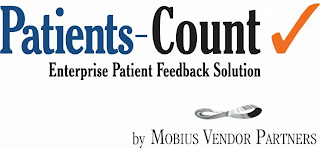PATIENTS-COUNT ENTERPRISE PATIENT FEEDBACK SOLUTION BY MOBIUS VENDOR PARTNERS logo
