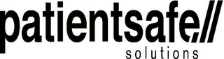 PATIENTSAFE SOLUTIONS logo