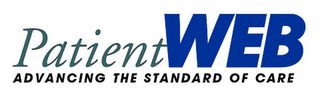 PATIENTWEB ADVANCING THE STANDARD OF CARE logo