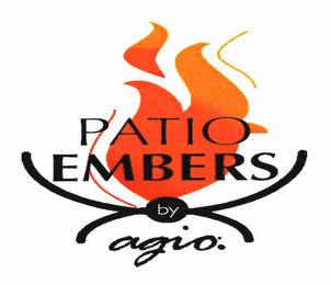 PATIO EMBERS BY AGIO. logo