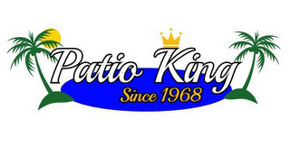 PATIO KING SINCE 1968 logo